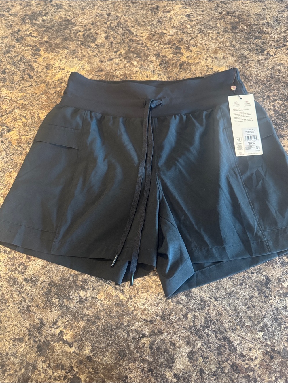 CALIA by Carrie Underwood Black Athletic Drawstring Shorts